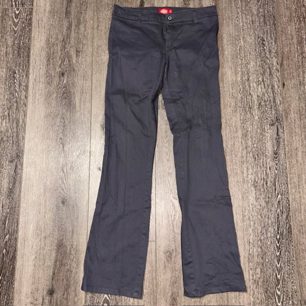 Dickies Women's Black Boot Cut Pants